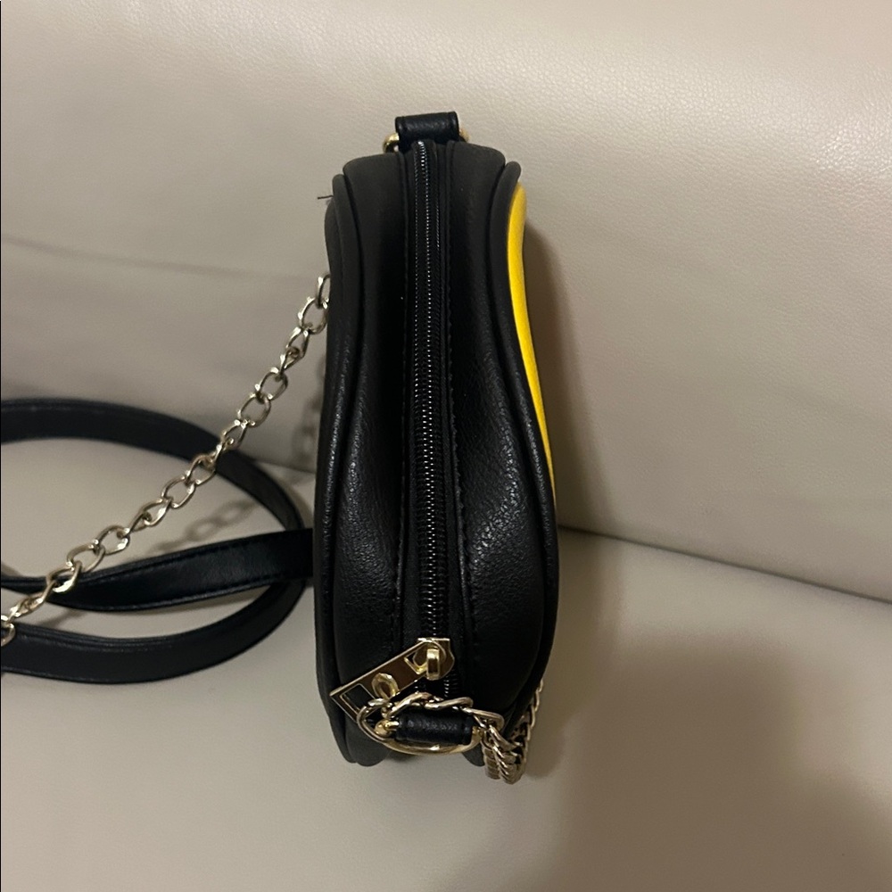 Olivia Miller Yellow Emoji Crossbody Bag - Picture 5 of 8